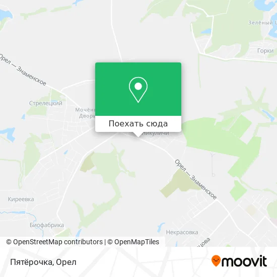 Карта Пятёрочка