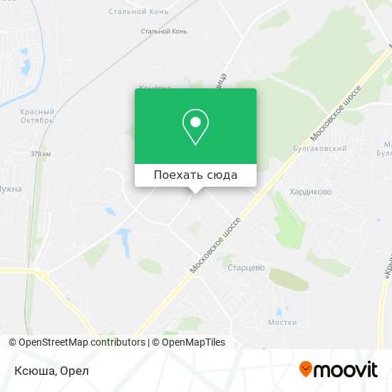 Карта Ксюша