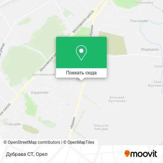 Карта Дубрава СТ