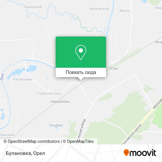 Карта Булановка