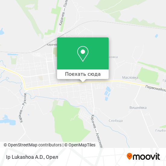 Карта Ip Lukashoa A.D.