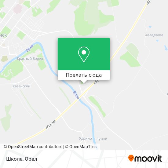 Карта Школа