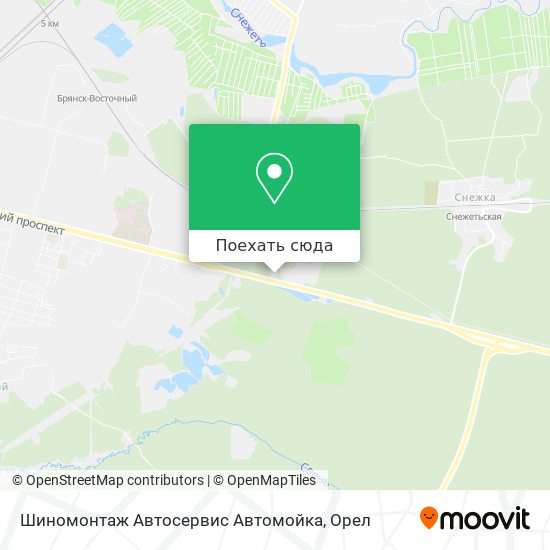 Карта Шиномонтаж Автосервис Автомойка
