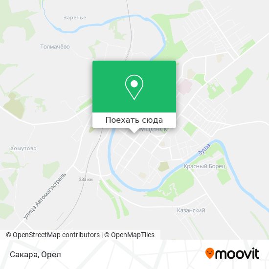 Карта Сакара