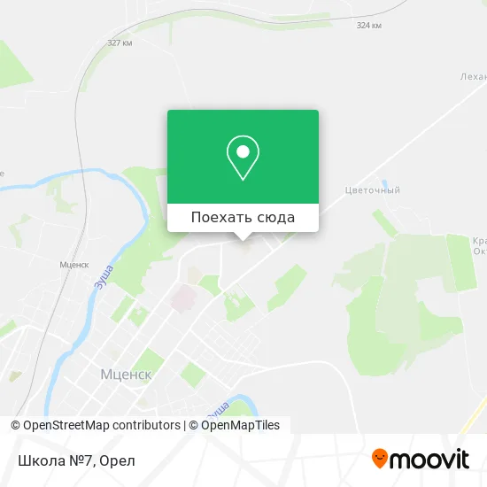Карта Школа №7