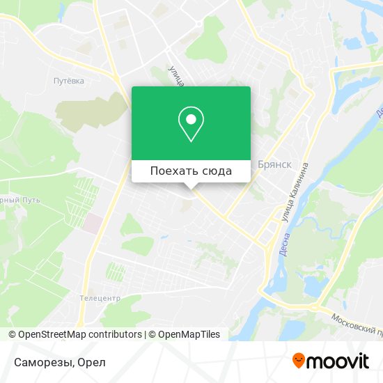 Карта Саморезы