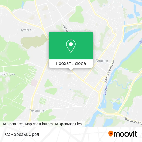 Карта Саморезы