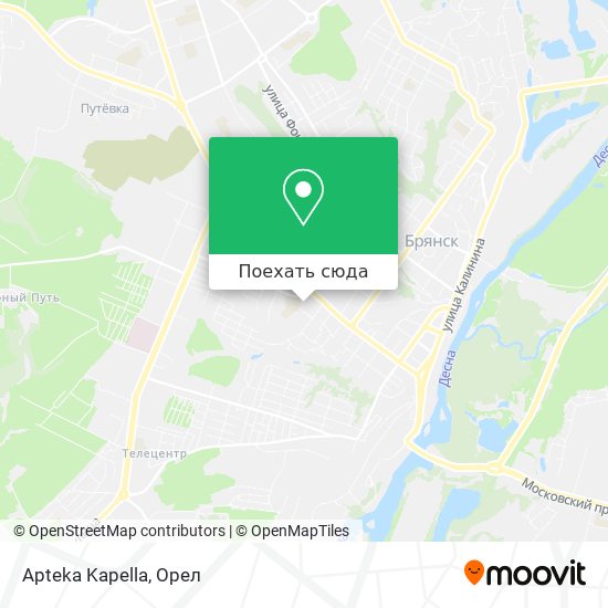 Карта Apteka Kapella