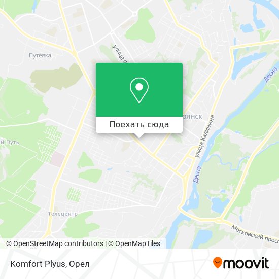 Карта Komfort Plyus