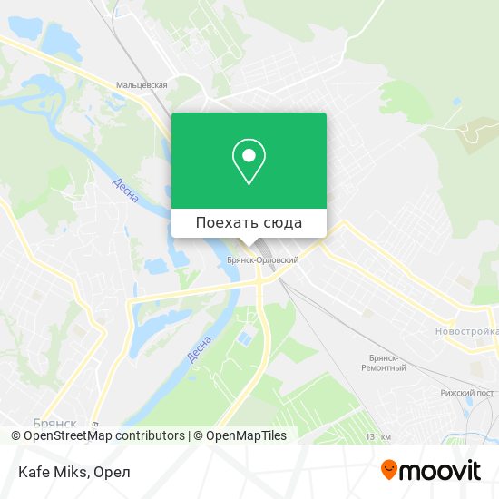 Карта Kafe Miks