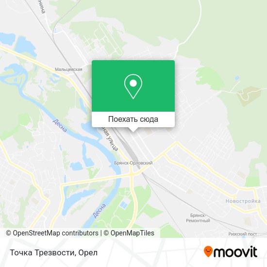 Карта Точка Трезвости