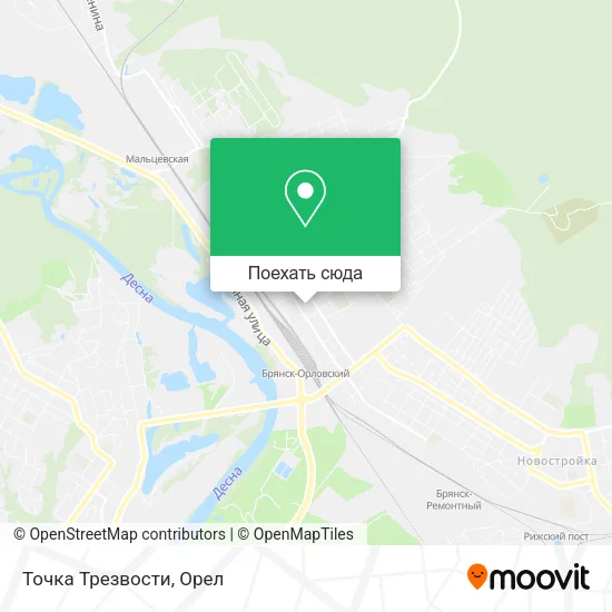 Карта Точка Трезвости