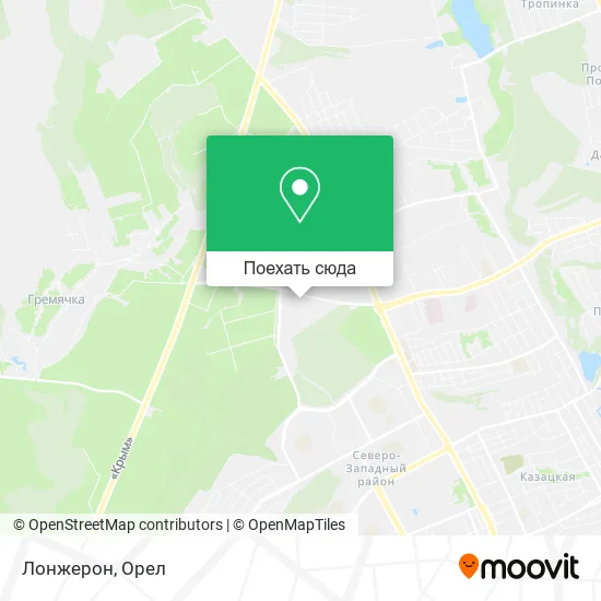Карта Лонжерон