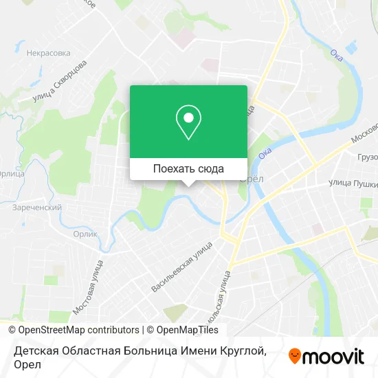 Карта Детская Областная Больница Имени Круглой