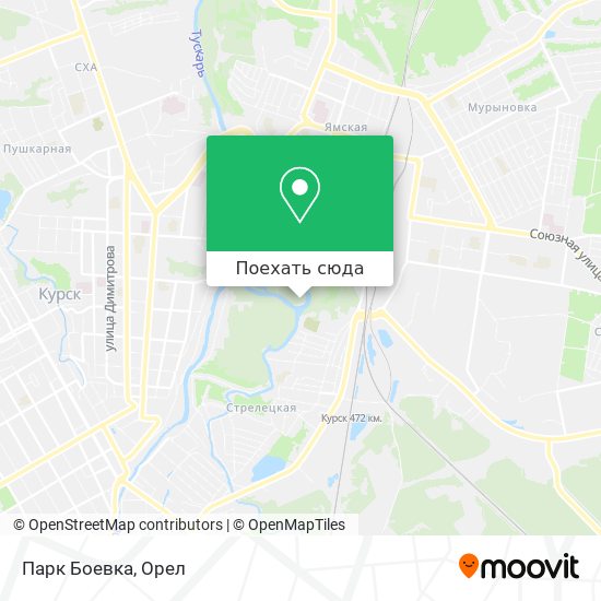 Карта Парк Боевка