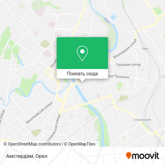 Карта Амстердам