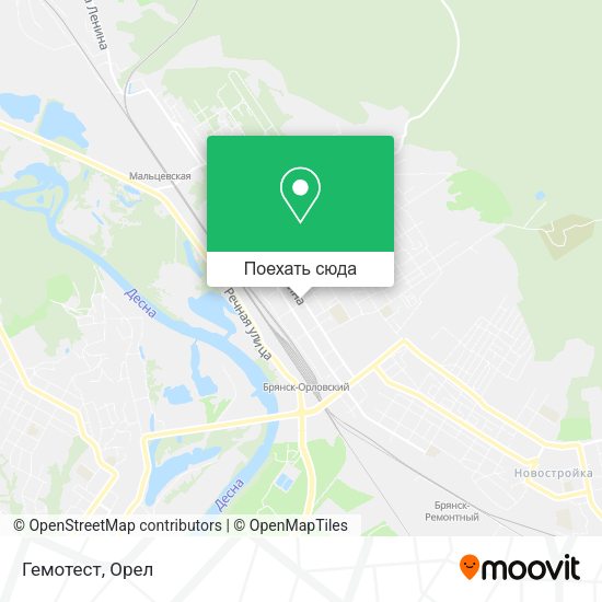 Карта Гемотест