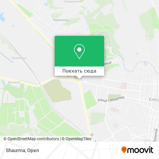 Карта Shaurma