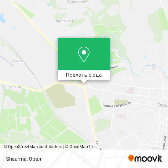 Карта Shaurma