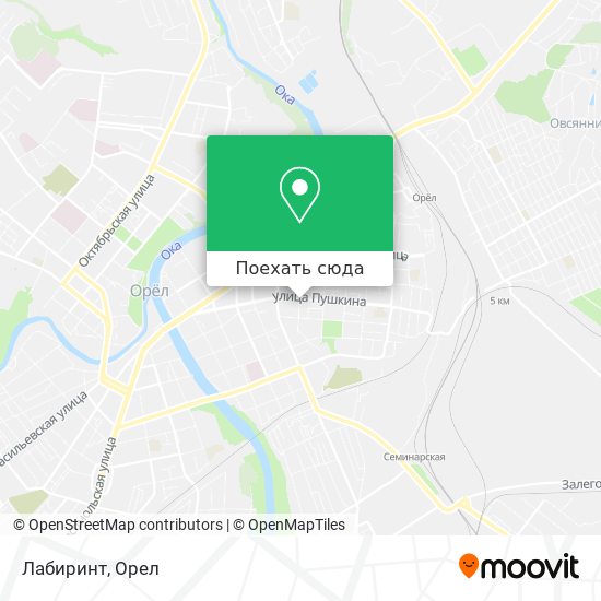 Карта Лабиринт