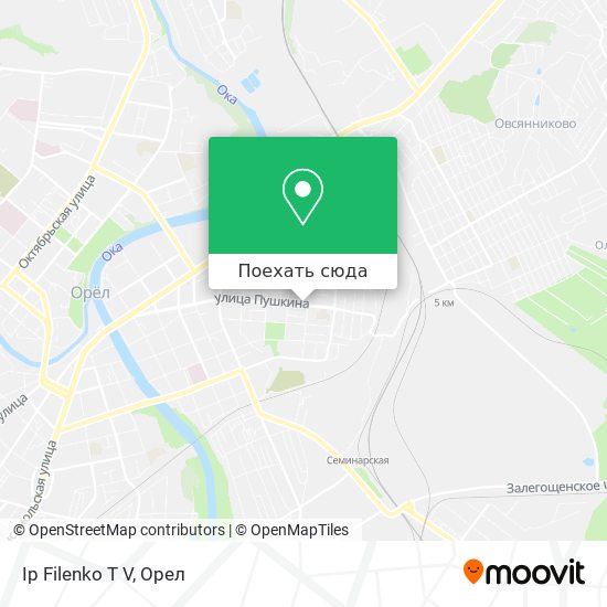 Карта Ip Filenko T V