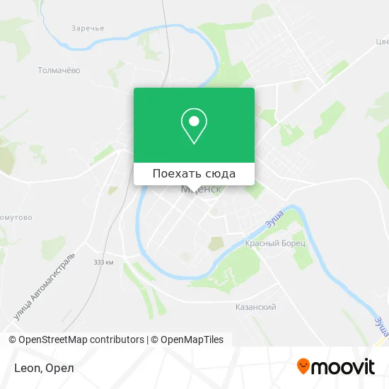 Карта Leon