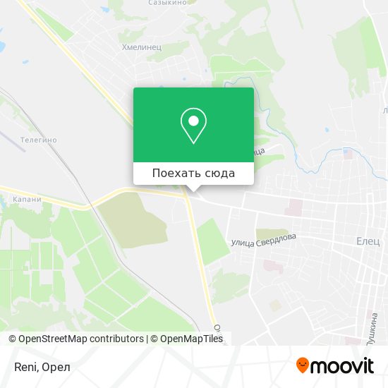 Карта Reni