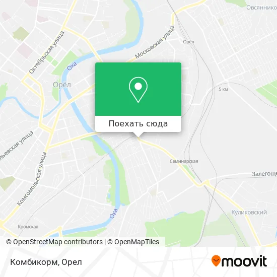 Карта Комбикорм