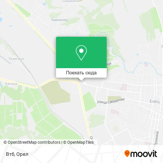 Карта Втб