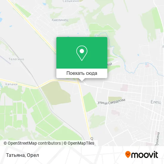 Карта Татьяна