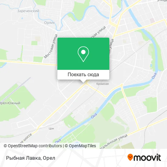 Карта Рыбная Лавка