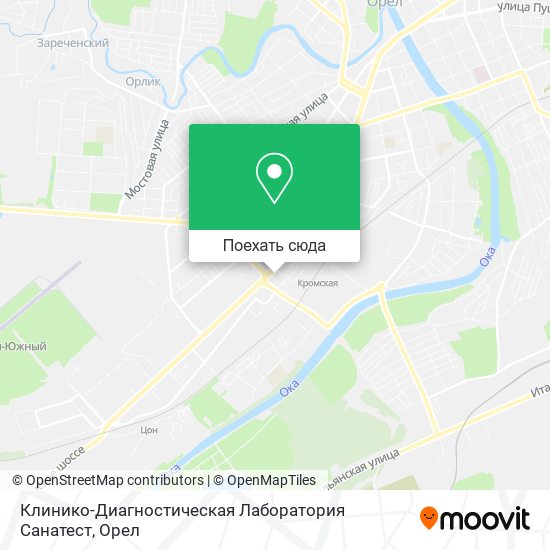 Карта Клинико-Диагностическая Лаборатория Санатест