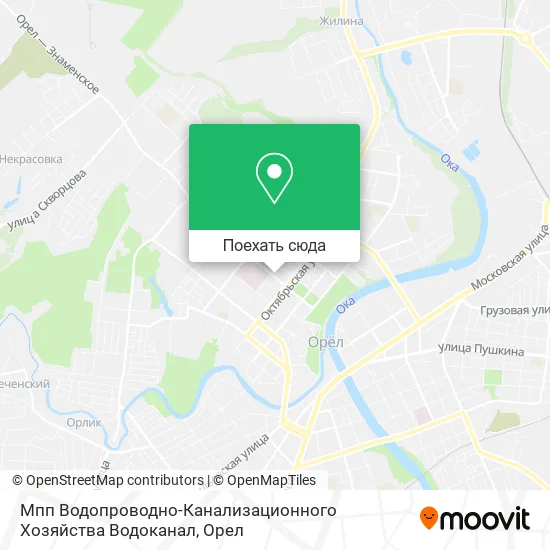 Карта Мпп Водопроводно-Канализационного Хозяйства Водоканал