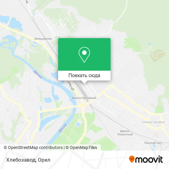 Карта Хлебозавод