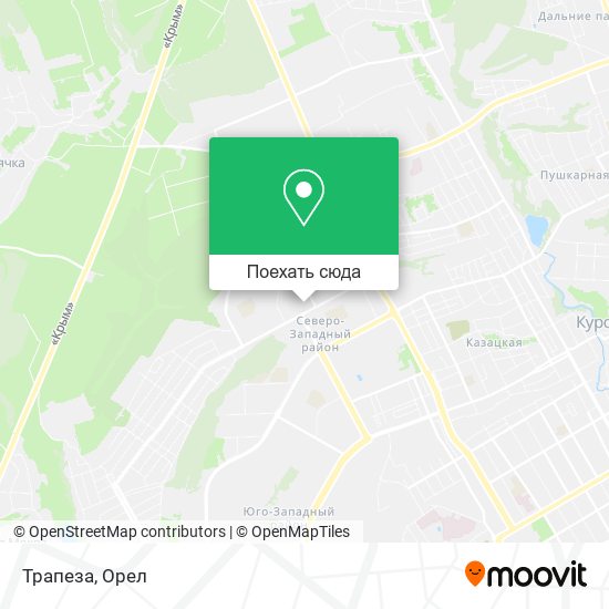 Карта Трапеза