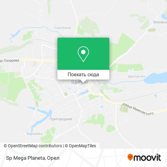 Карта Sp Mega Planeta
