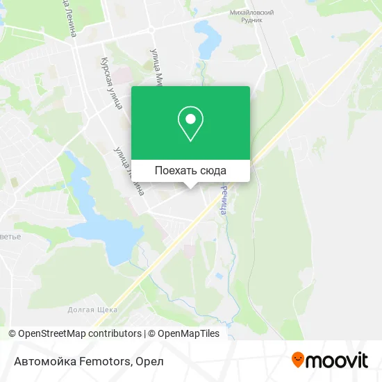 Карта Автомойка Femotors