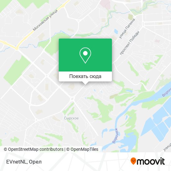 Карта EVnetNL