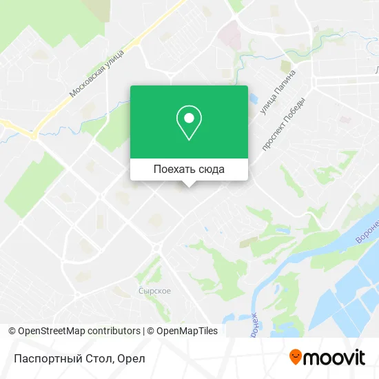 Карта Паспортный Стол