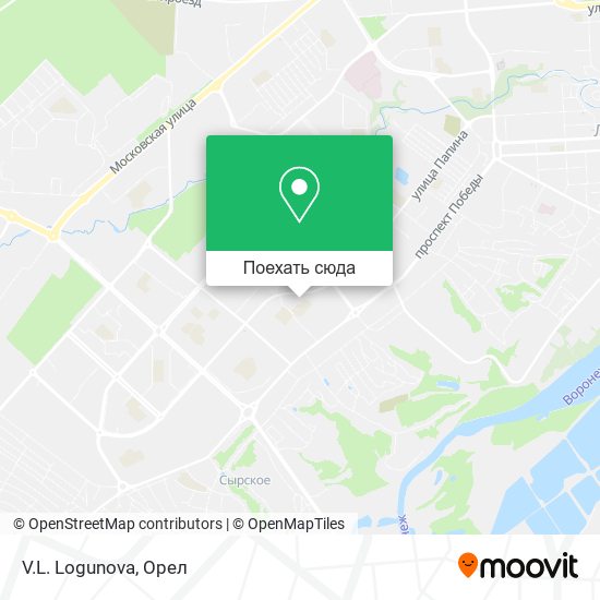 Карта V.L. Logunova