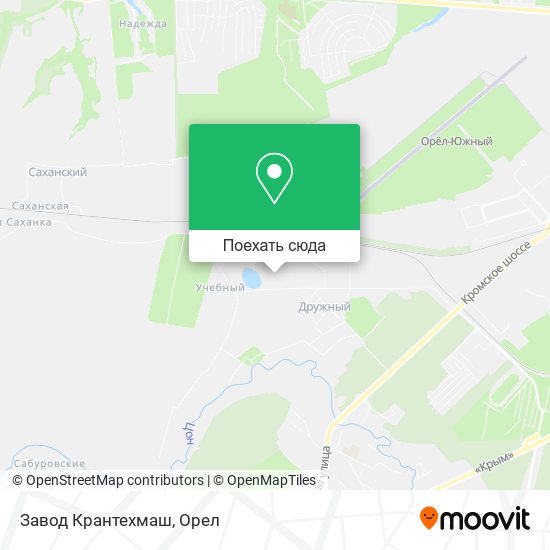 Карта Завод Крантехмаш