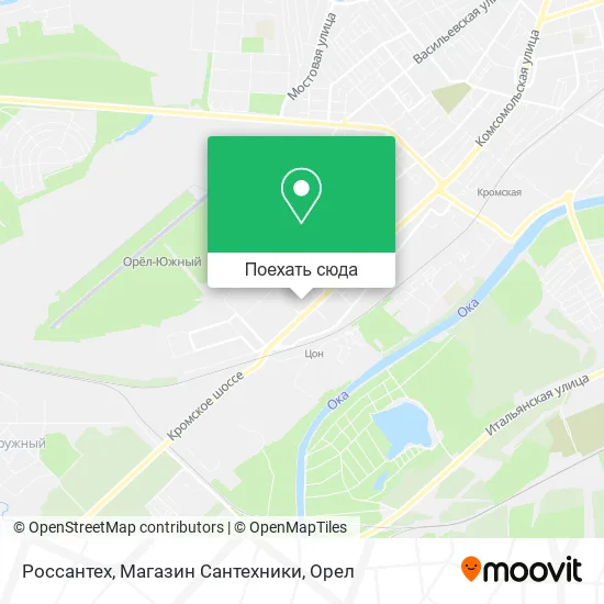 Карта Россантех, Магазин Сантехники