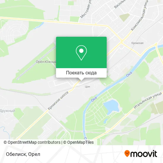 Карта Обелиск