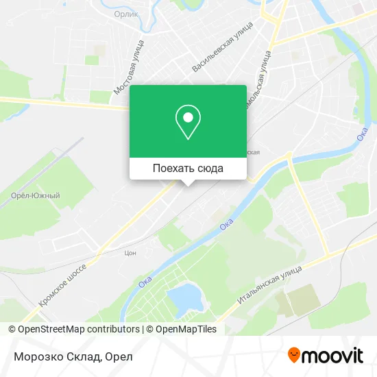 Карта Морозко Склад
