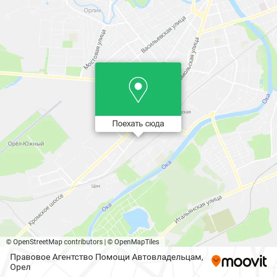 Карта Правовое Агентство Помощи Автовладельцам