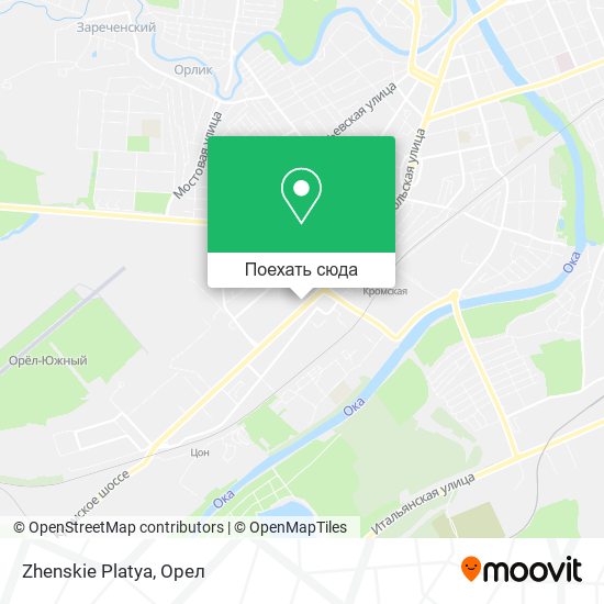 Карта Zhenskie Platya