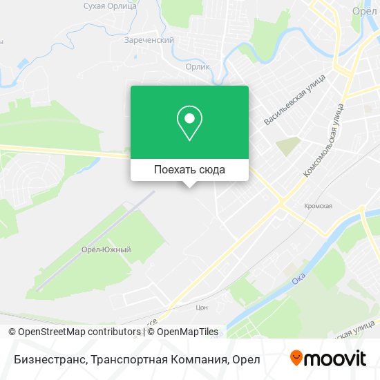 Карта Бизнестранс, Транспортная Компания