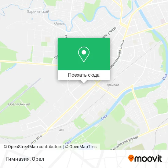 Карта Гимназия