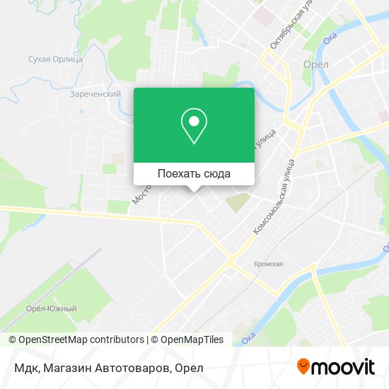 Карта Мдк, Магазин Автотоваров