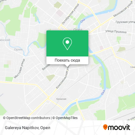 Карта Galereya Napitkov